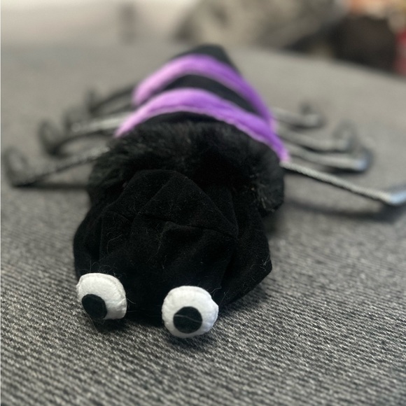 Spooky Cute Isty Bitsy Purple Plush Spider Dog Costume Halloween, Small #0925094 - Picture 3 of 10